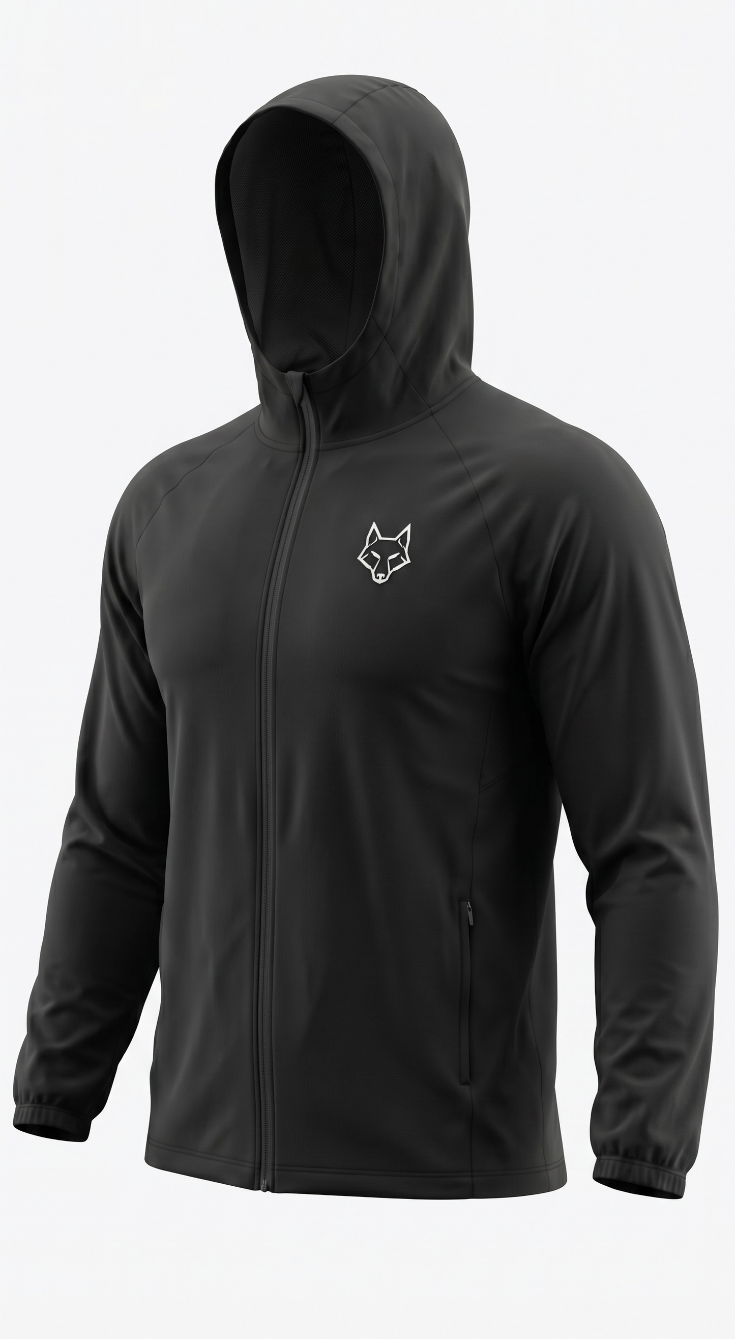 SAVAG3 Hooded Athletic Jacket With Zipper