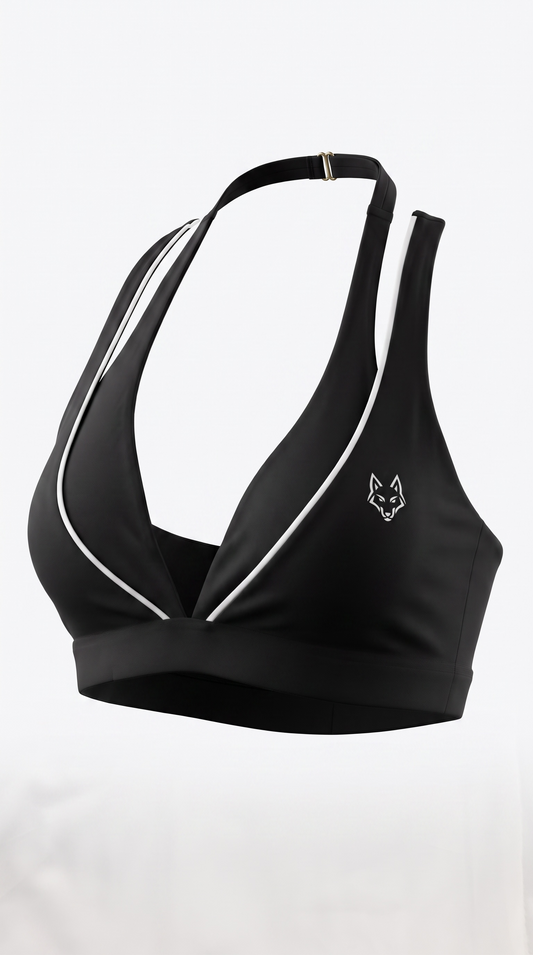 SAVAG3 ATHENA Women's Performance Sports Bra | Premium Cross-Back Activewear Top