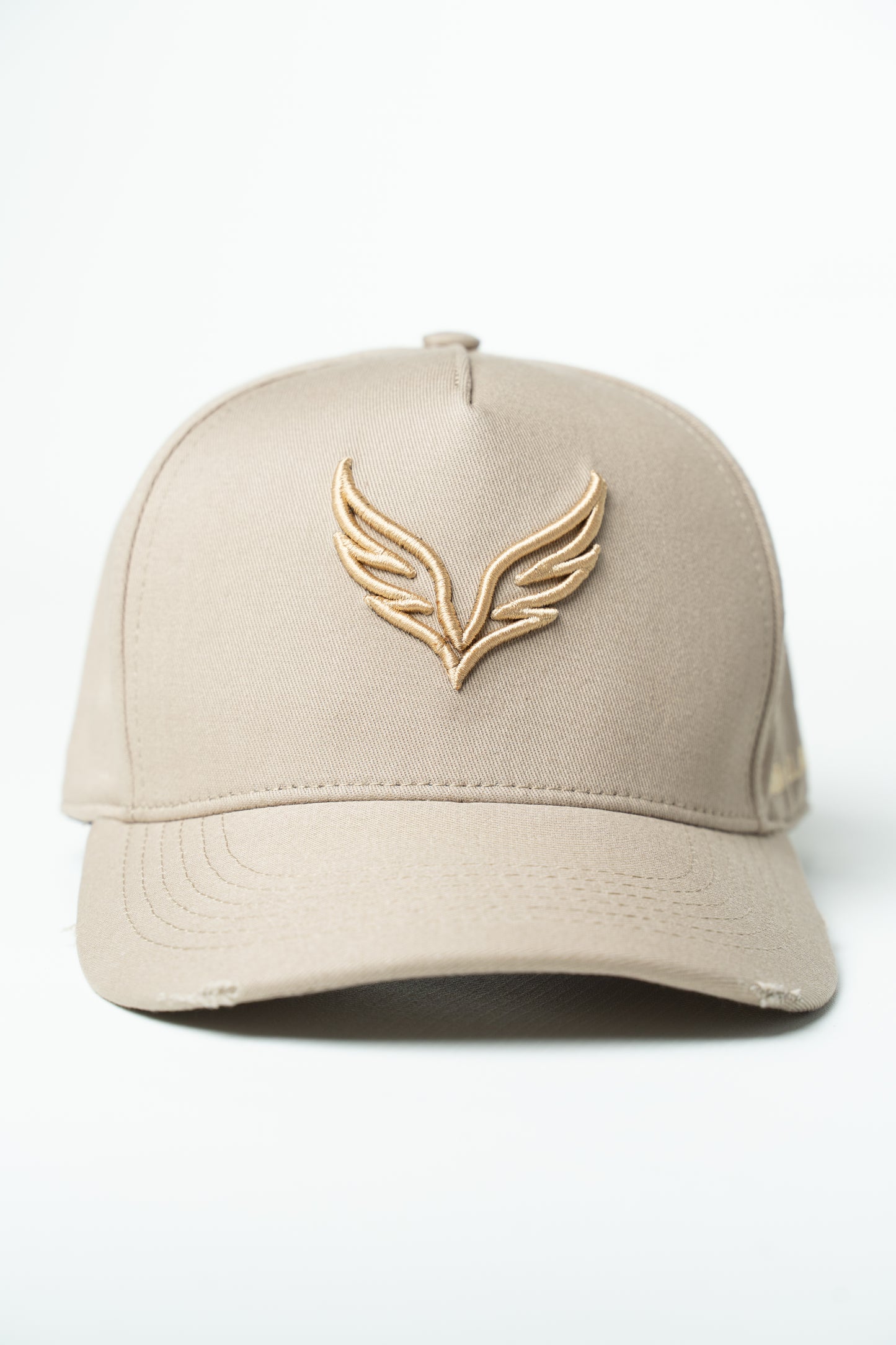 front view of the SAVAG3 Vintage Cotton Cap featuring the embroidered logo
